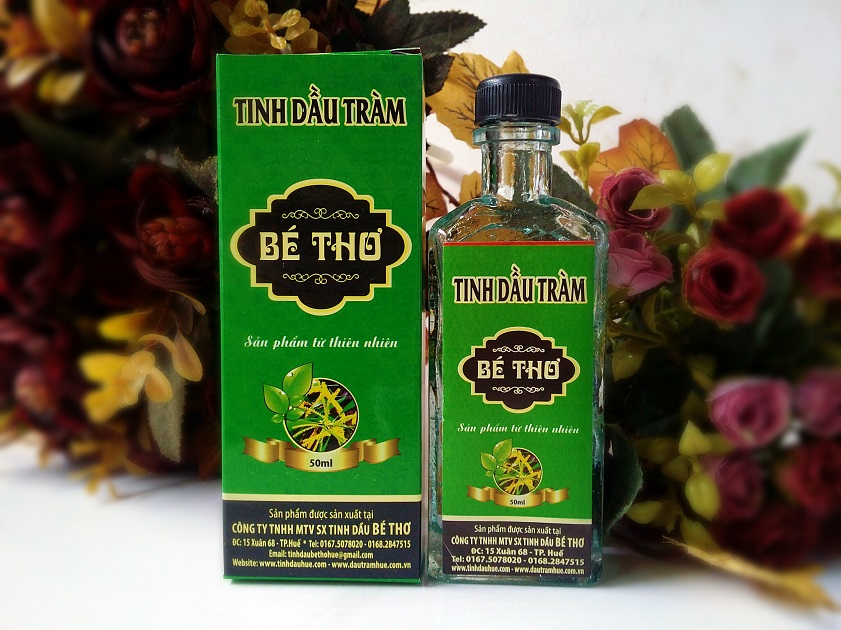 Tinh dầu tràm Huế Tinh dầu tràm Bé Thơ