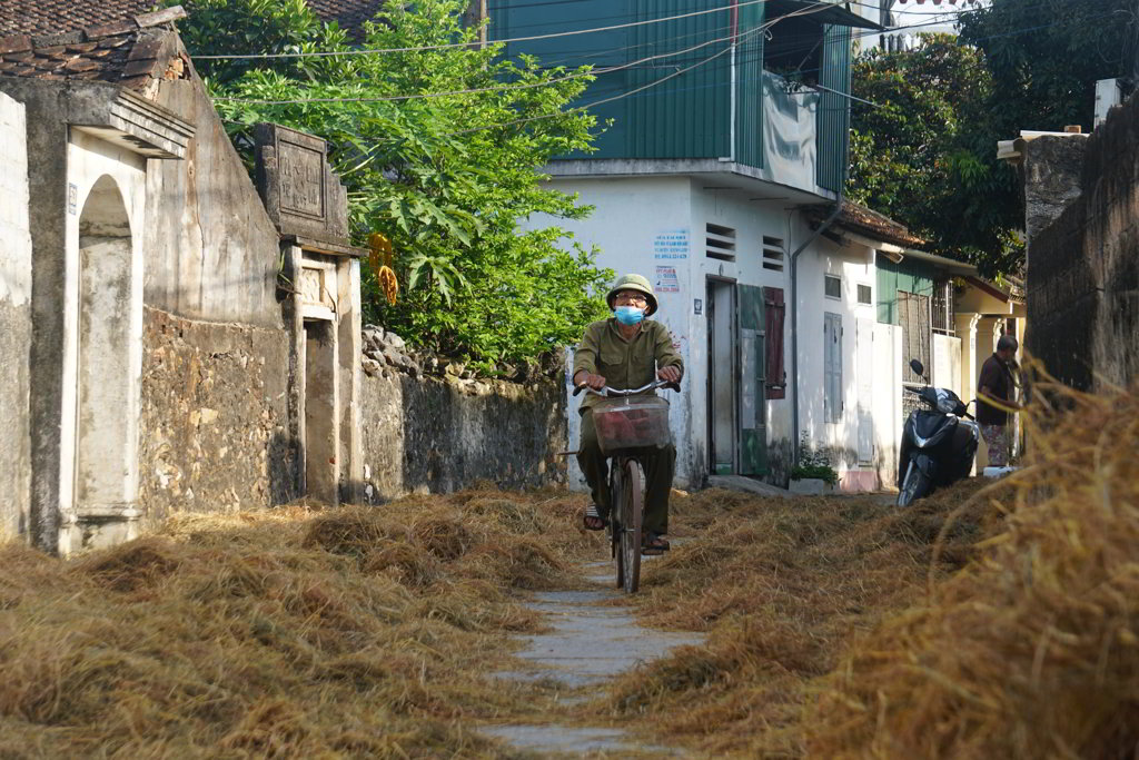 Nét yên bình làng cổ Đông Sơn
