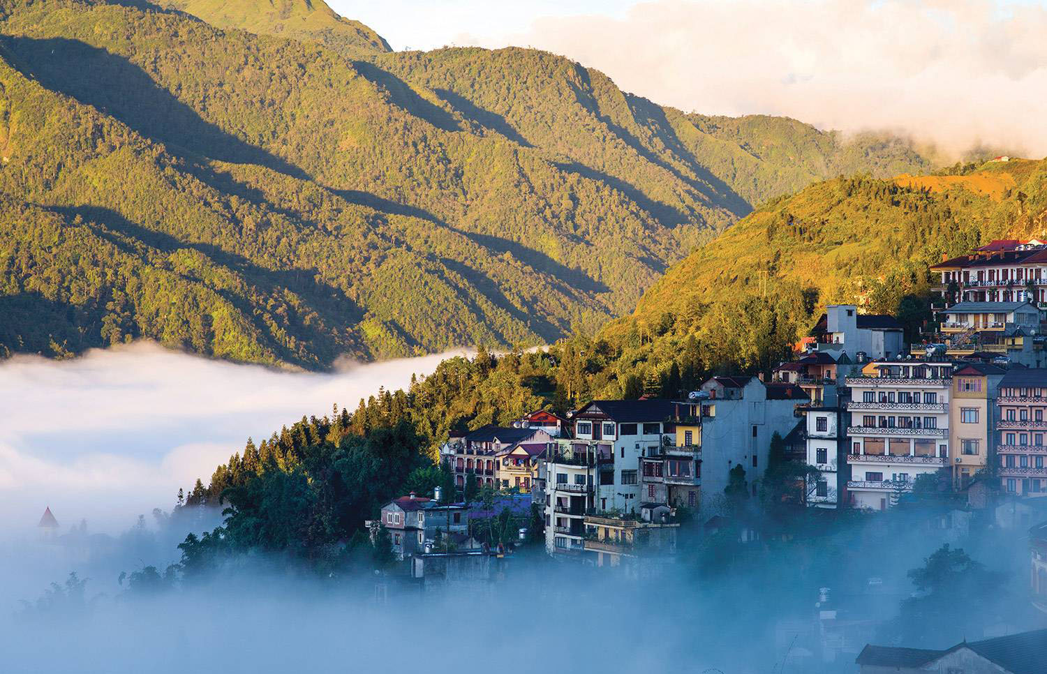 Ngắm Sa Pa từ trên cao