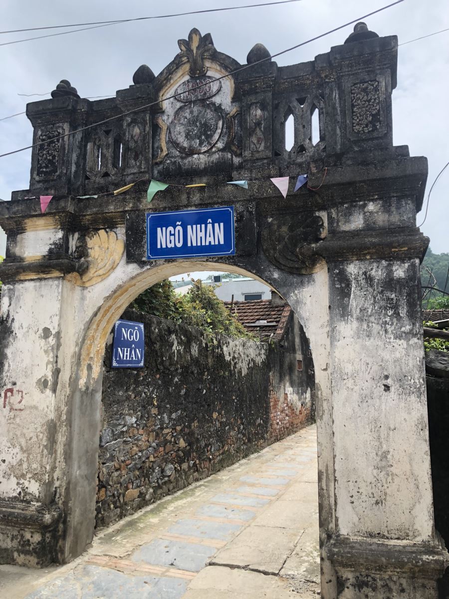 Ngõ Nhân làng Đông Sơn