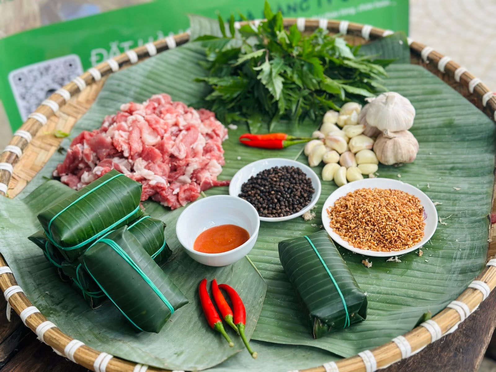 nguyên liệu làm nem nướng Thanh Hóa