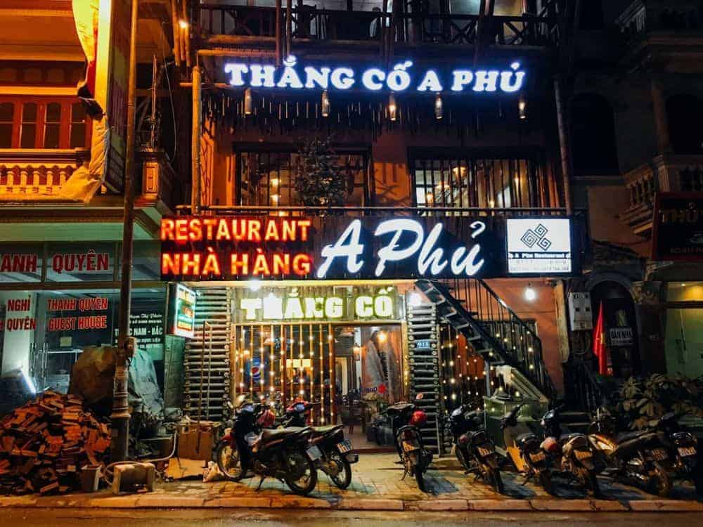 Nhà hàng A Phủ Sa Pa