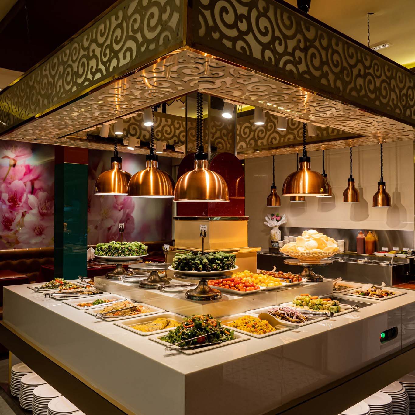 quán chay Quận 9 Nhà hàng buffet chay Tịnh Tâm Trai