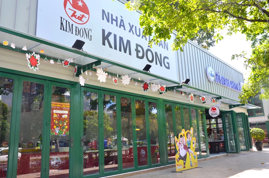nhà sách lớn nhất Sài Gòn Nhà sách lớn nhất Thành phố Hồ Chí Minh Kim Đồng
