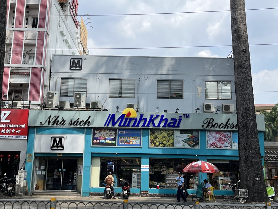 nhà sách lớn nhất Sài Gòn Nhà sách Minh Khai Sài Gòn