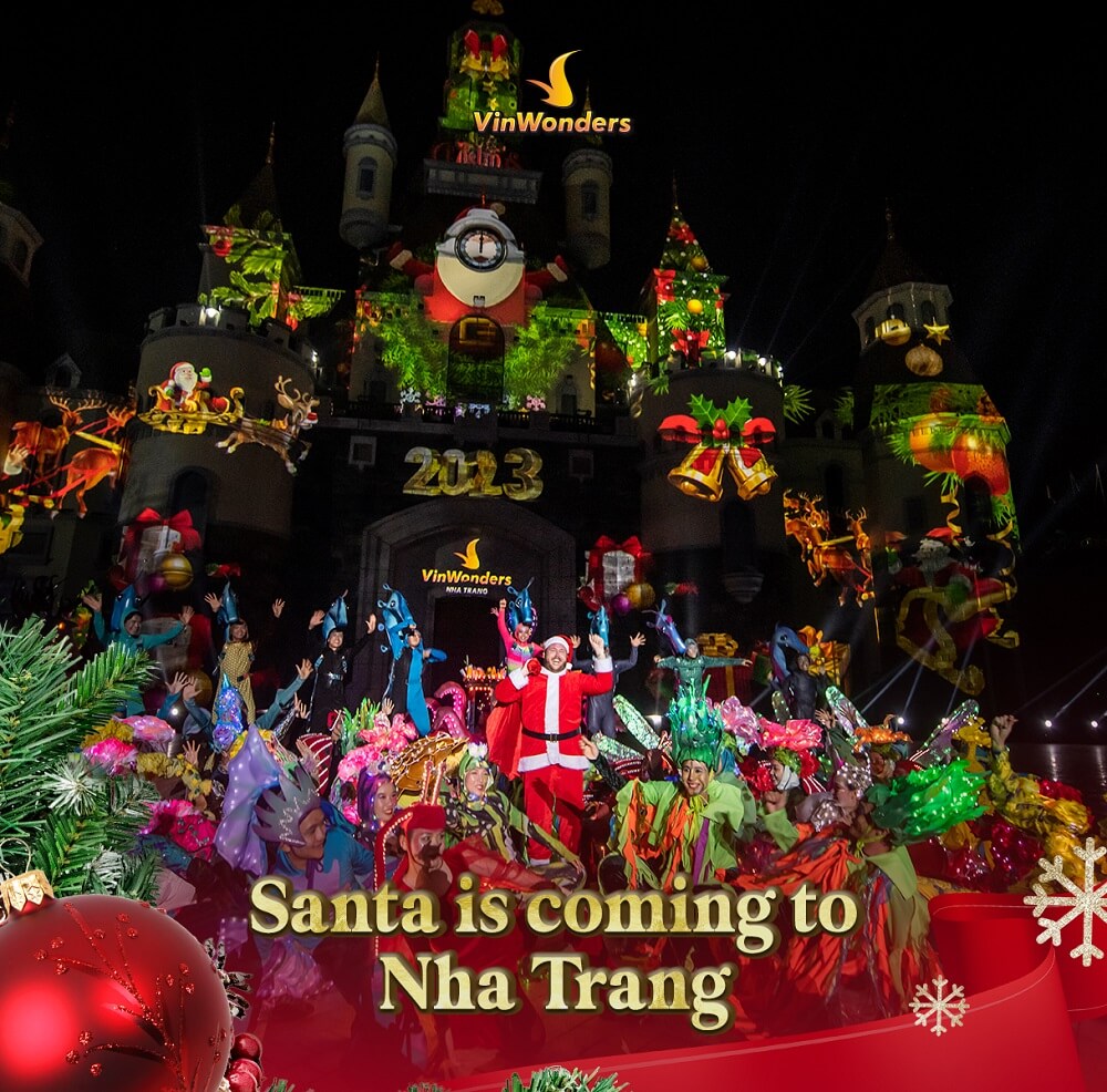 Nhạc Giáng sinh tiếng Anh Đón mùa lễ hội Giáng sinh lung linh tại VinWonders đang chờ đón bạn đến khám phá
