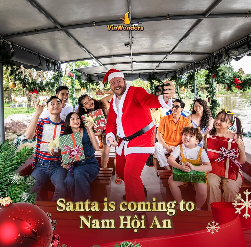 Nhạc Giáng sinh tiếng Anh Trải nghiệm không gian kỳ diệu, tràn đầy niềm vui cùng gia đình và bạn bè tại VinWonders trong mùa Giáng sinh năm nay