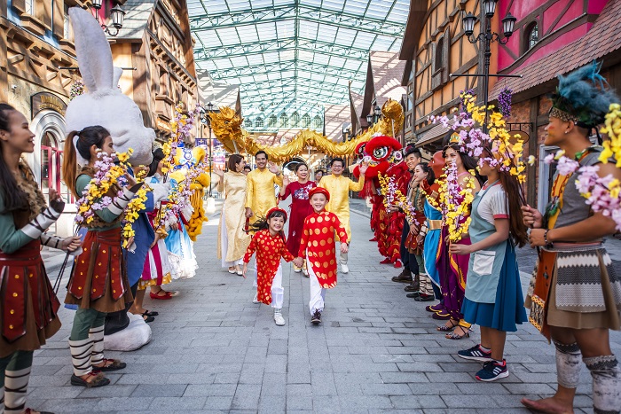 Tham gia vào những sự kiện đặc biệt chỉ có vào dịp Tết tại VinWonders Phú Quốc