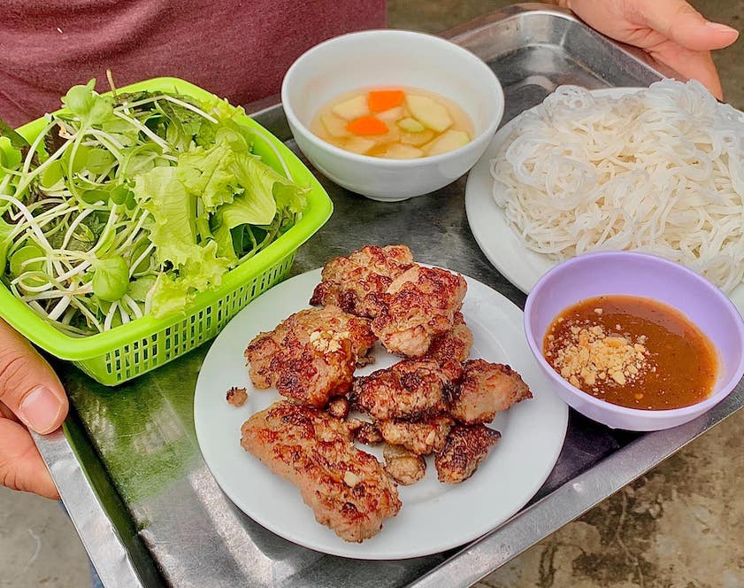 bún chả nướng Hà Tĩnh Nước chấm bún chả nướng Hà Tĩnh đặc biệt