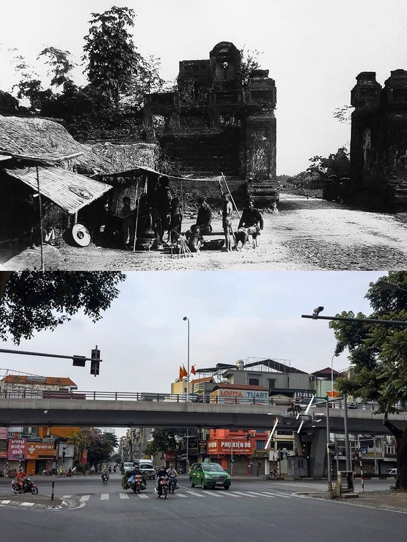 Ô Cầu Dền Hình ảnh cửa ô Cầu Dền trước và nay