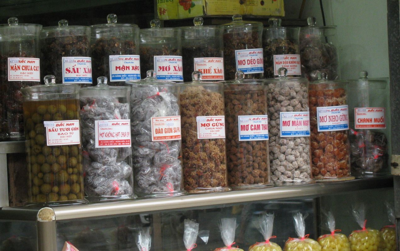 Các loại ô mai ngon Hà Nội tại Toàn Thịnh
