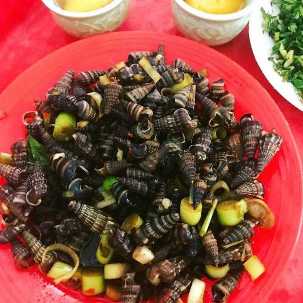 Đặc sản Thanh Hóa Ốc mút Thanh Hóa