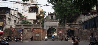 Old City Gate: A symbol associated with Hanoi’s history