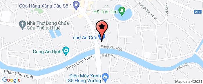 Chợ An Cựu nằm ngay trung tâm thành phố Huế