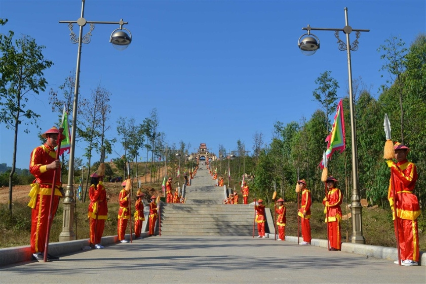 Đài Kính Thiên Một buổi lễ tế trời đất tại Đài Kính Thiên