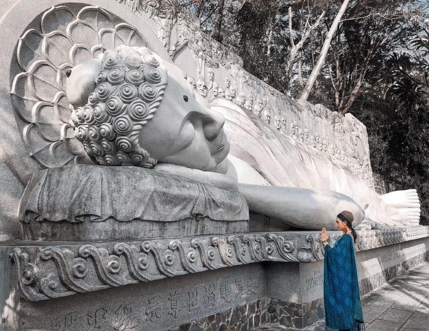 Một góc ảnh ấn tượng tại ngôi chùa nổi tiếng nhất tỉnh Khánh Hòa - Chùa Long Sơn