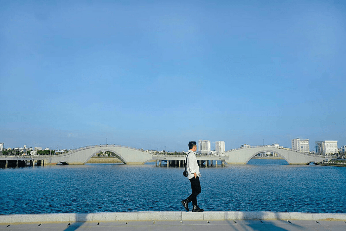 Góc sống ảo cực chill ở hồ Điều Hòa Phú Yên