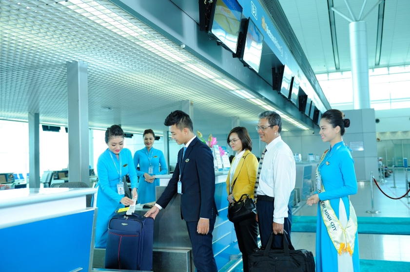 Kích thước hành lý ký gửi Vietnam Airlines quy định kích thước hành lý ký gửi không quá 158cm