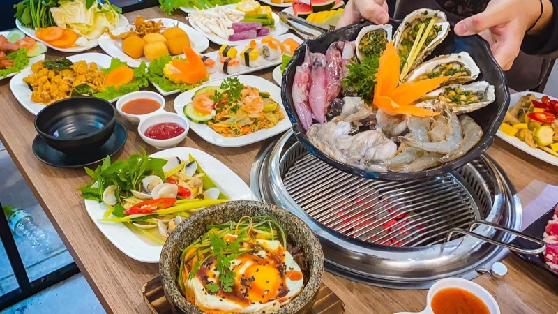 quán nhậu Quy Nhơn Đồ ăn tại quán luôn tươi ngon