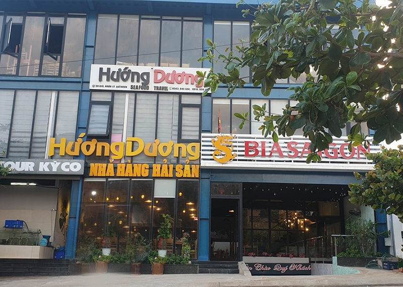 quán nhậu Quy Nhơn Quán nhậu Hướng Dương được du khách hết lời khen ngợi