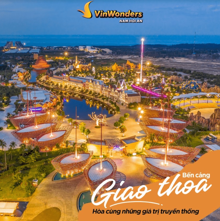 Vẻ đẹp huyền ảo ở VinWonders Nam Hội An