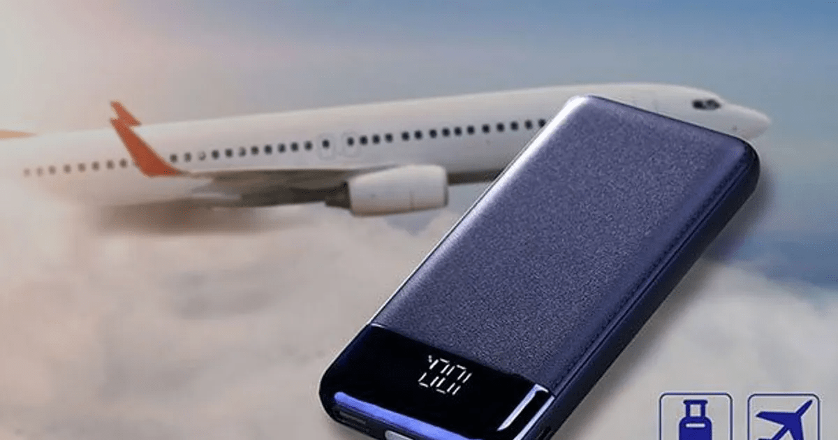 Sạc dự phòng có được mang lên máy bay Nắm rõ cách tính công suất pin sạc dự phòng giúp bạn chọn được loại sạc phù hợp
