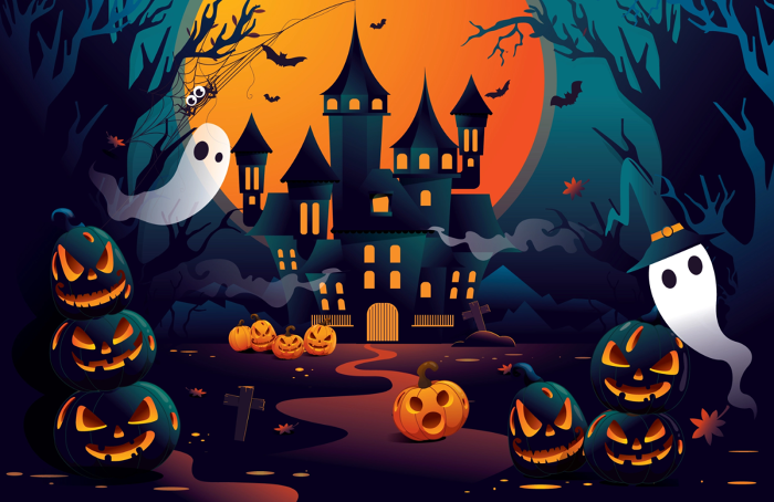 Trang trí Halloween độc đáo
