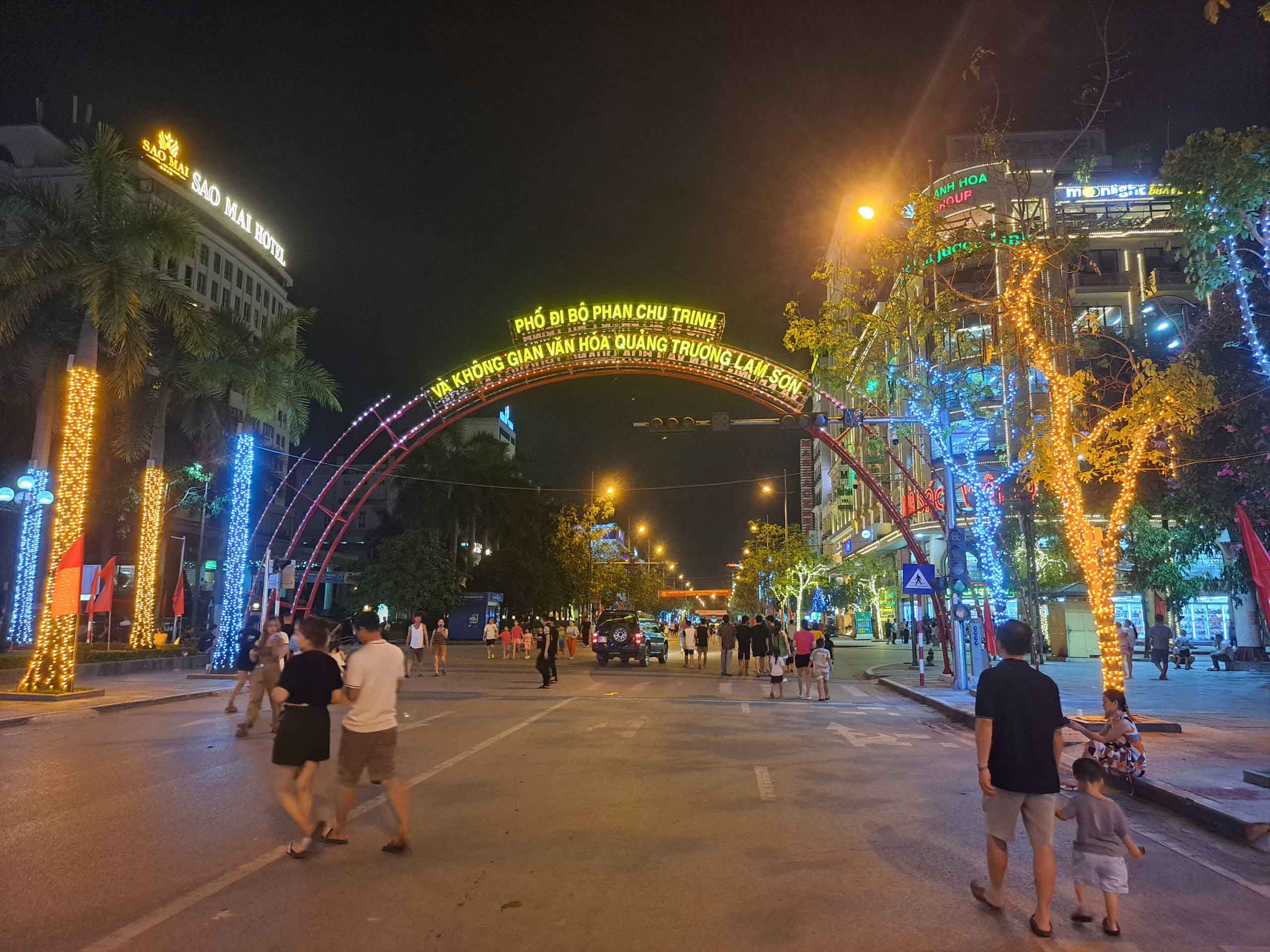 Địa điểm du lịch Thanh Hóa Phố đi bộ Thanh Hóa