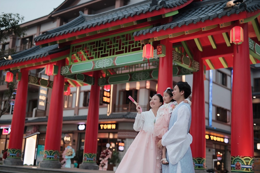 1/6 đi chơi ở đâu Hà Nội Phân khu K-Town Grand World