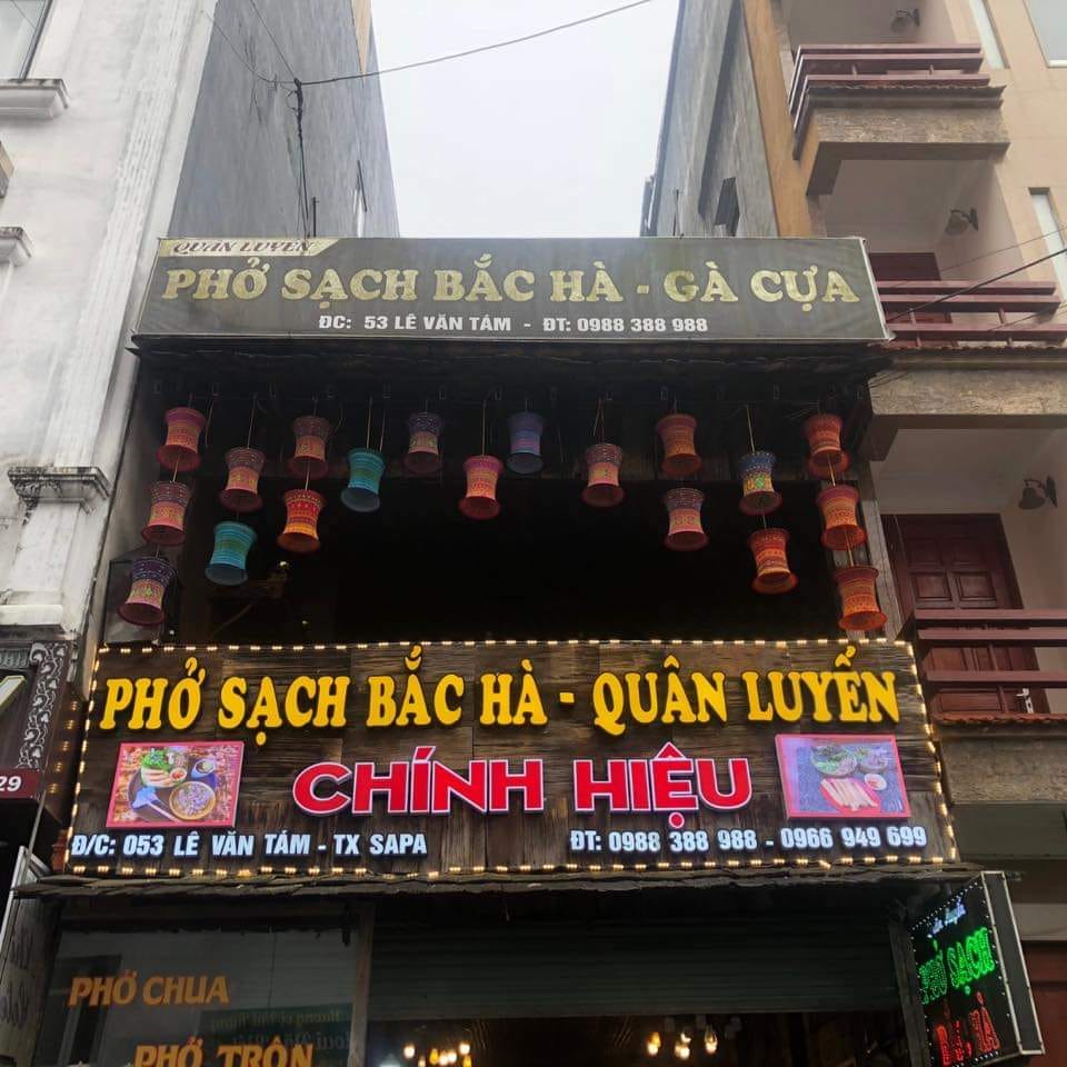 Phở sạch Bắc Hà Quân Luyến