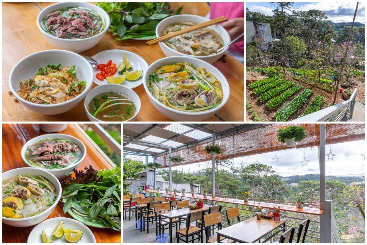 Phở Chất Đà Lạt là địa điểm ăn sáng quen thuộc của người dân địa phương