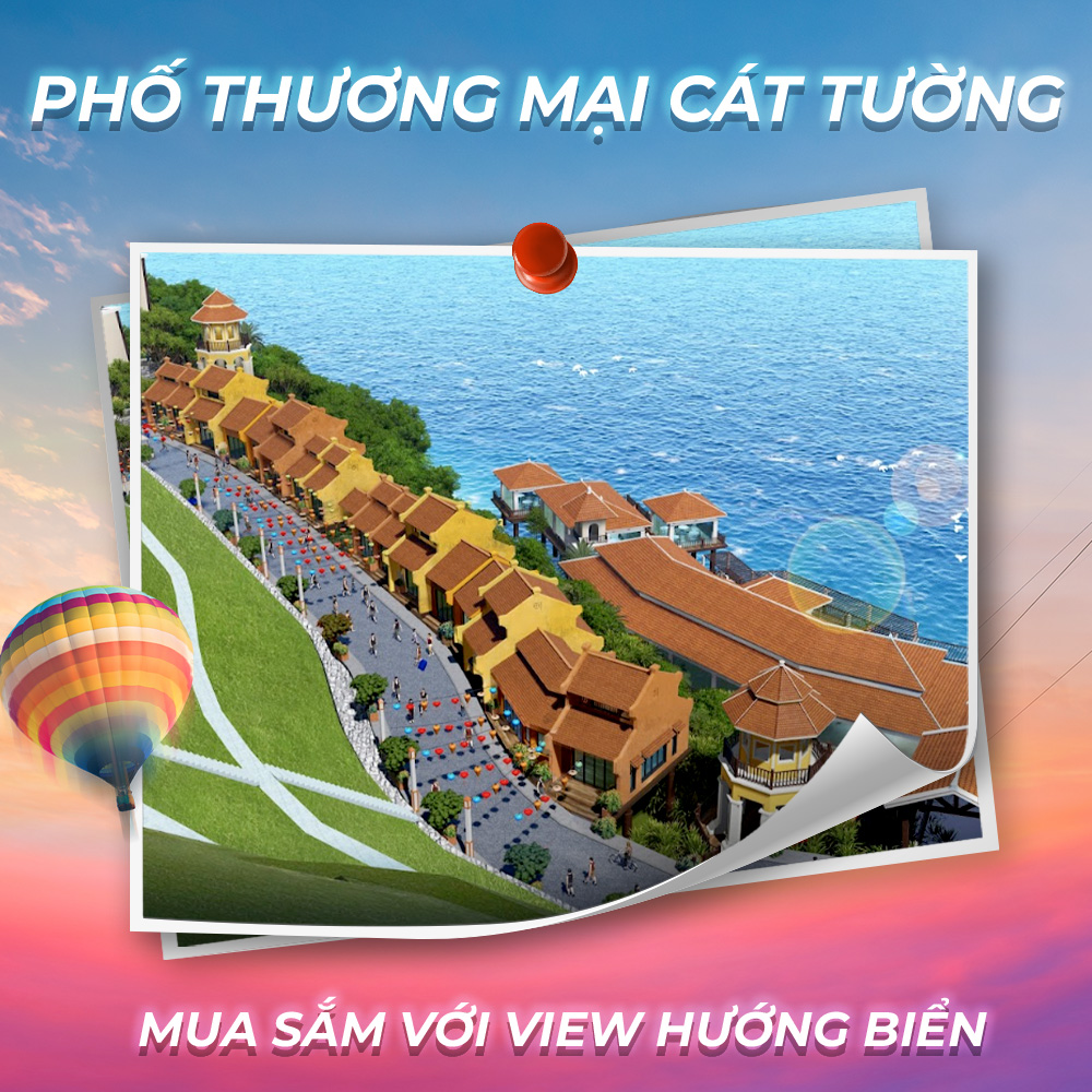 Phố thương mại Cát Tường VinWonders Cửa Hội