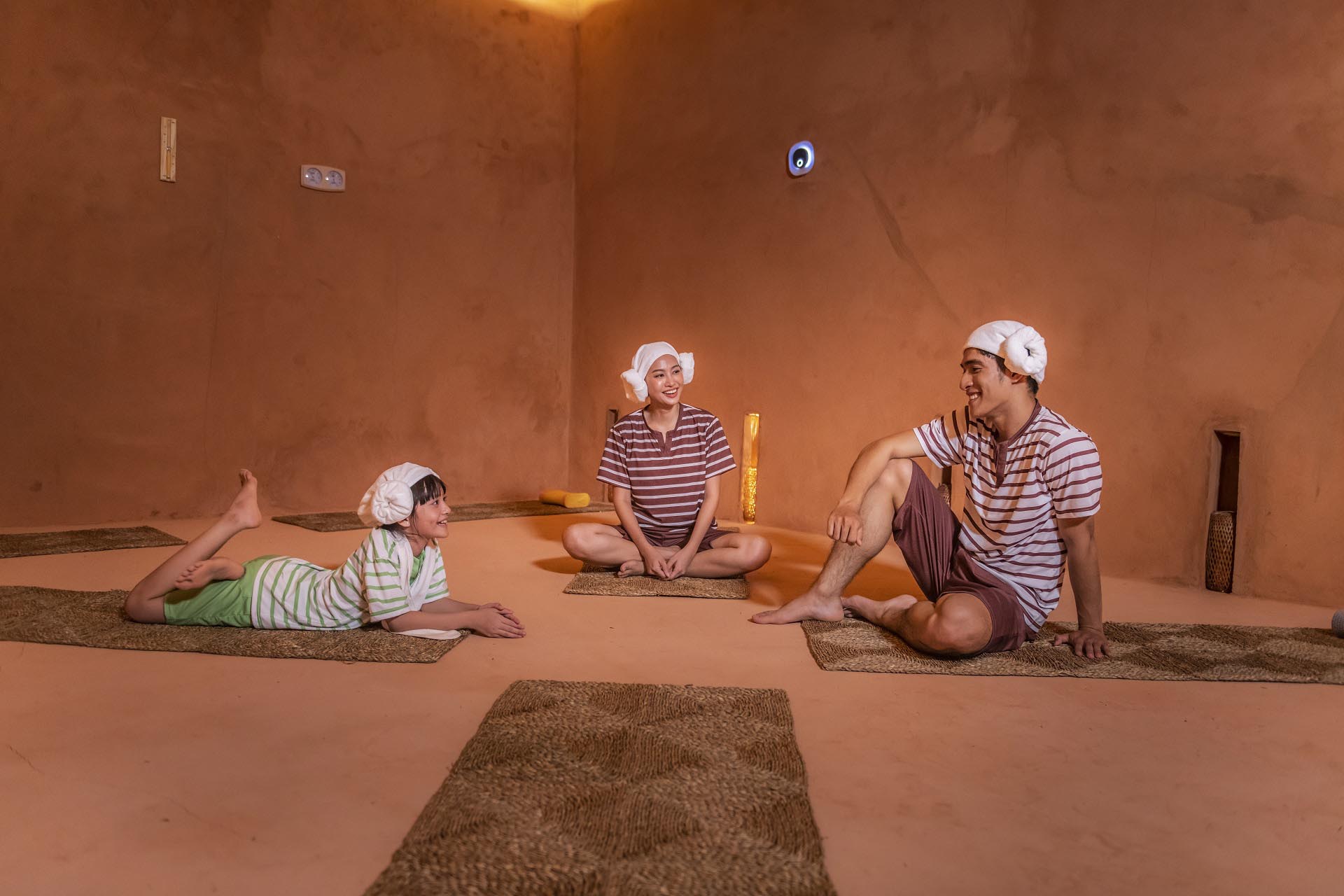 Phòng xông Hoàng Thổ Aquafield Nha Trang