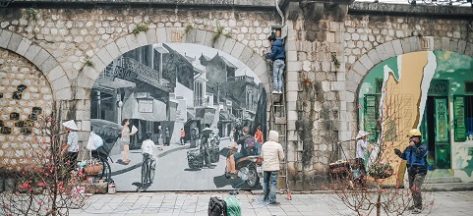 Phung Hung Mural Street: Where the memories of old Hanoi are kept