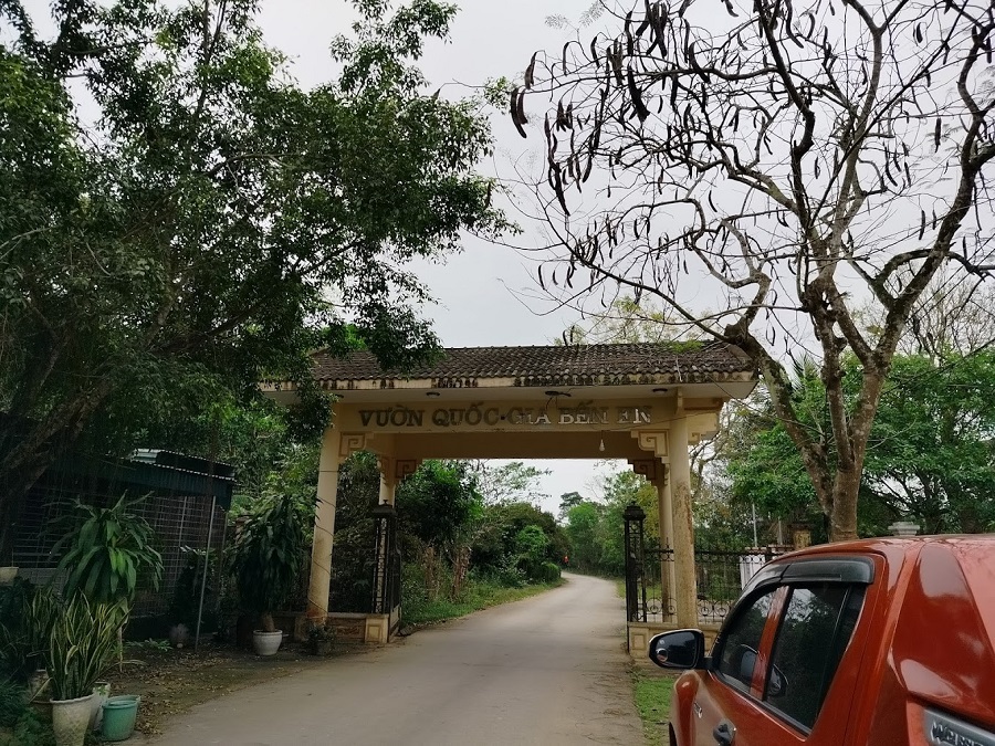 Cổng vào VQG Bến En