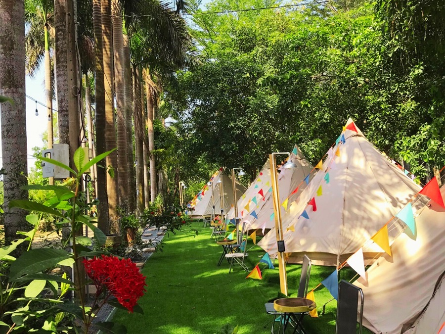 Picnic khu du lich Long Phước quận 9