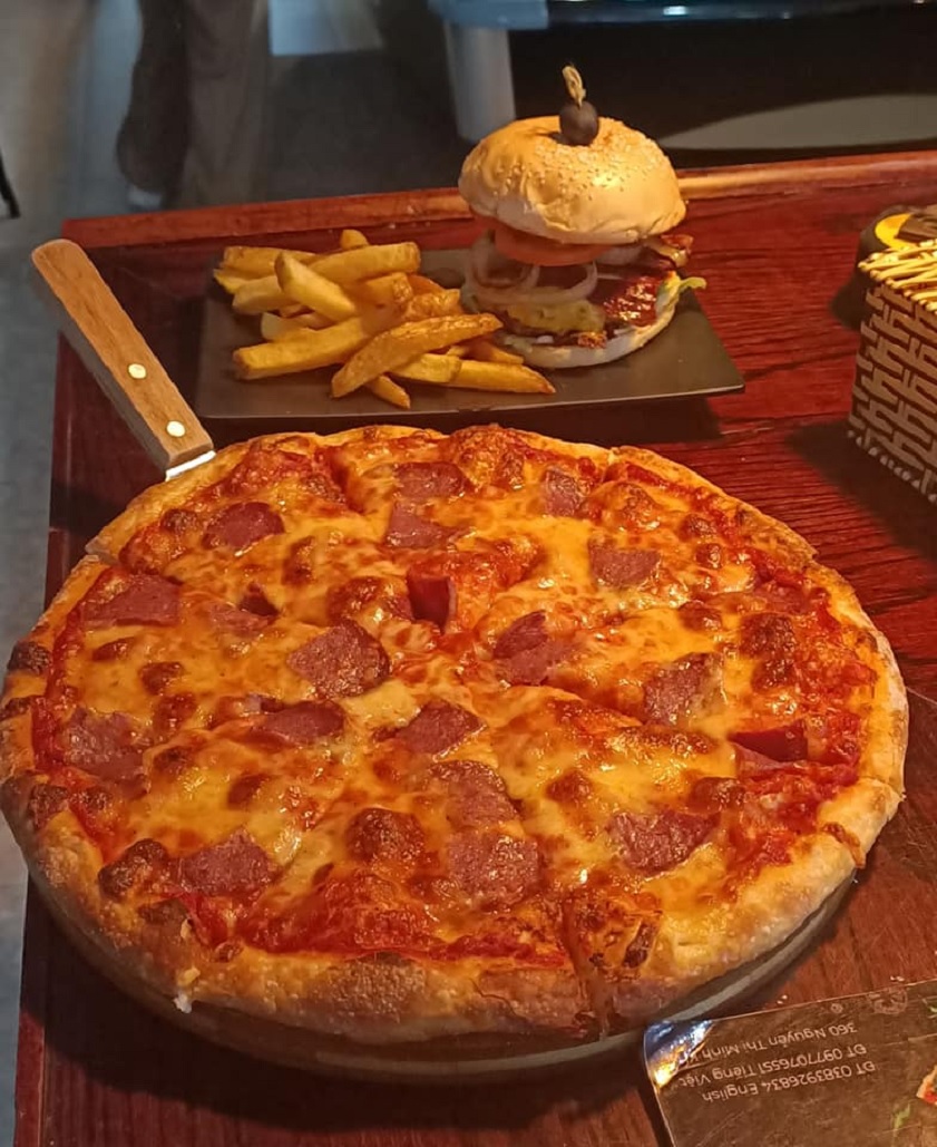 Pizza Quy Nhơn Thưởng thức pizza Quy Nhơn tại The Social