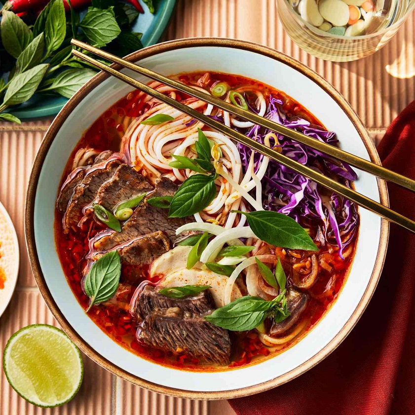 Hue weather in January Bun bo Hue