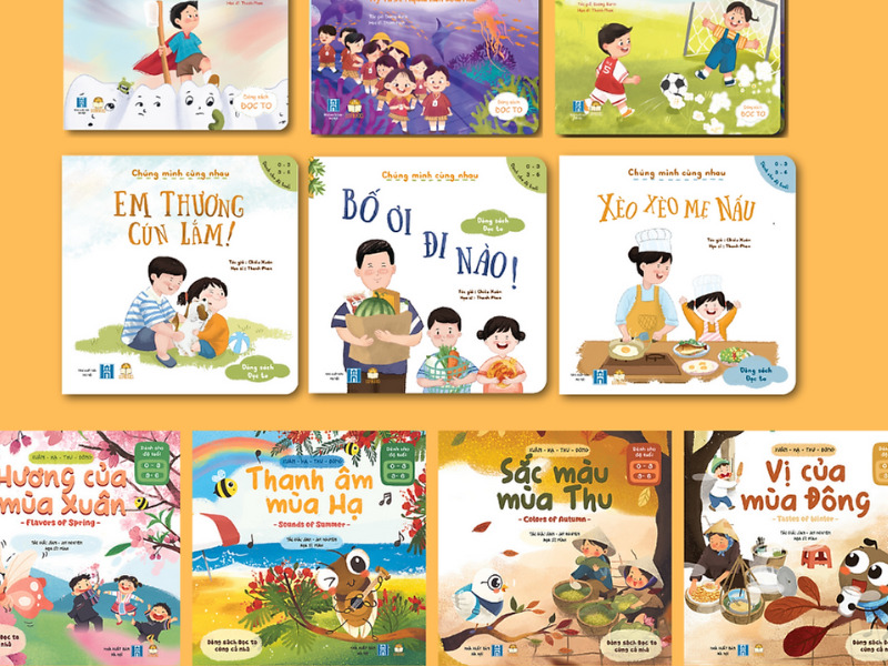 Sách, truyện tranh thiếu nhi là một món quà ý nghĩa cho các bé