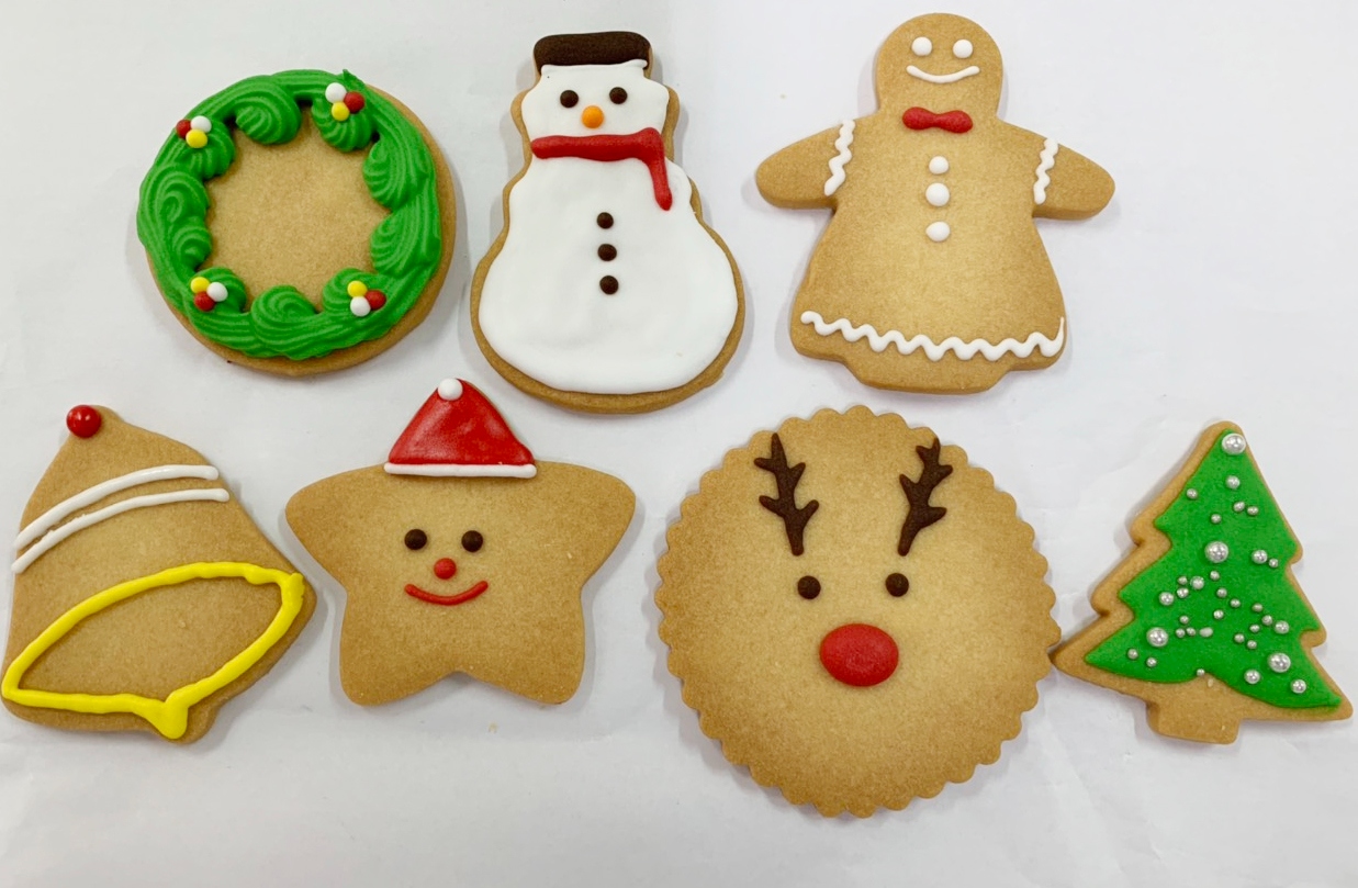 Những chiếc bánh cookies với nhiều hình dáng dễ thương