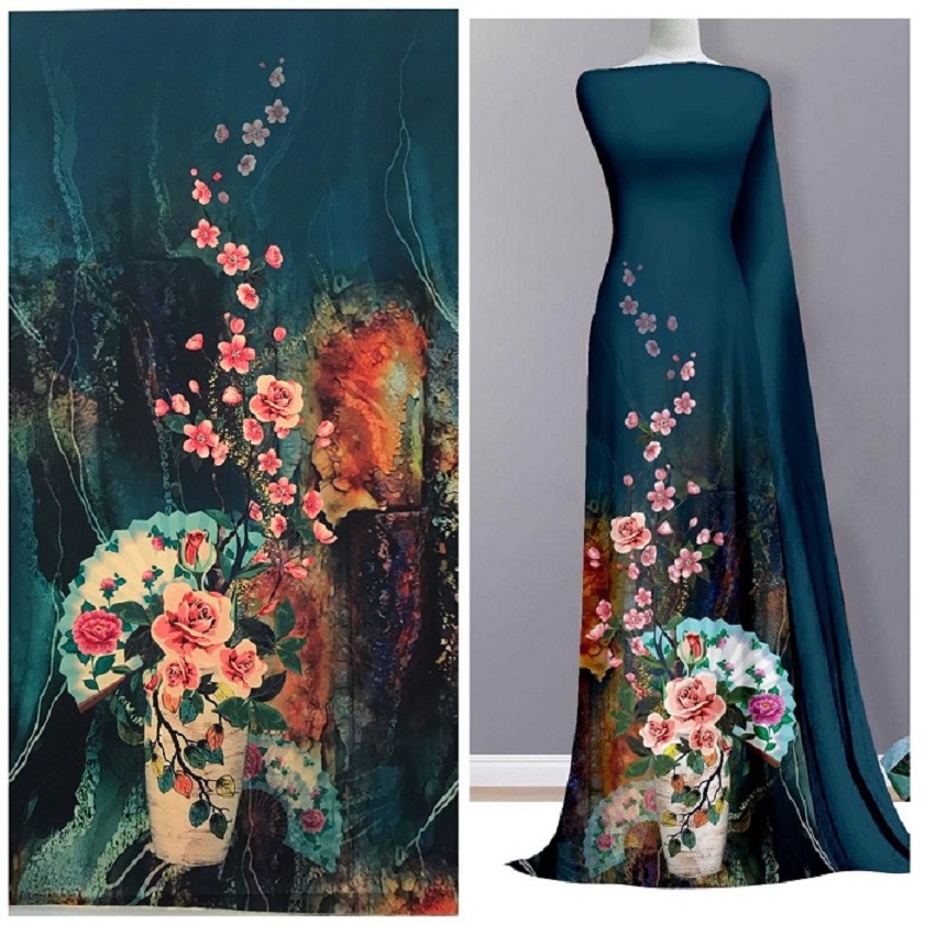 Áo dài là món quà 20/10 cho mẹ thể hiện lòng biết ơn sâu sắc đối với tình yêu, sự hy sinh của mẹ