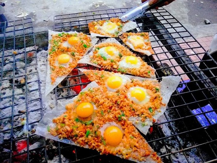 quán ăn ngon Quy Nhơn Bánh tráng kẹp Quy Nhơn chỉ từ 6k một phần