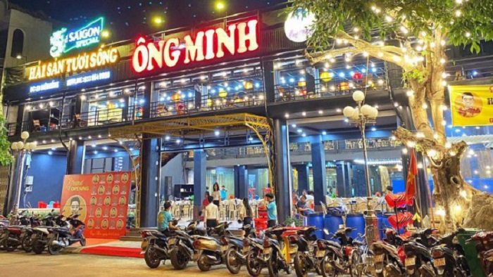 quán ăn ngon Quy Nhơn Quán hải sản Ông Minh