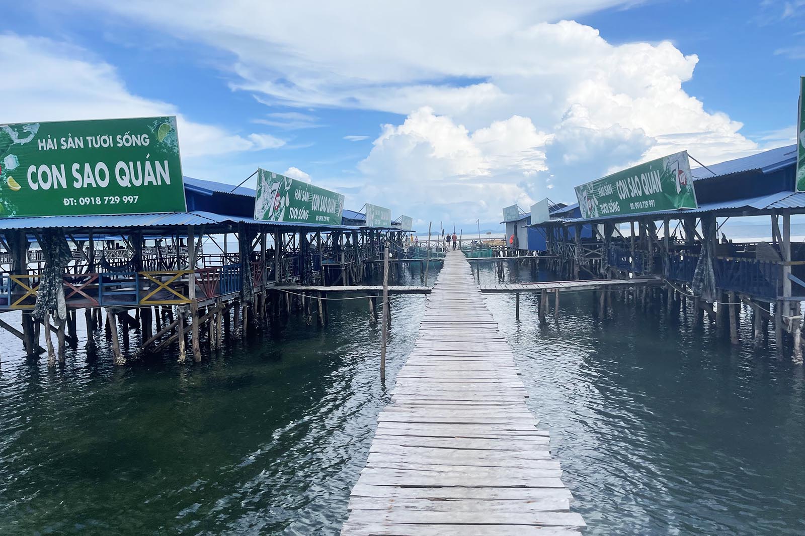 Quán ăn Rạch Vẹm Con Sao quán