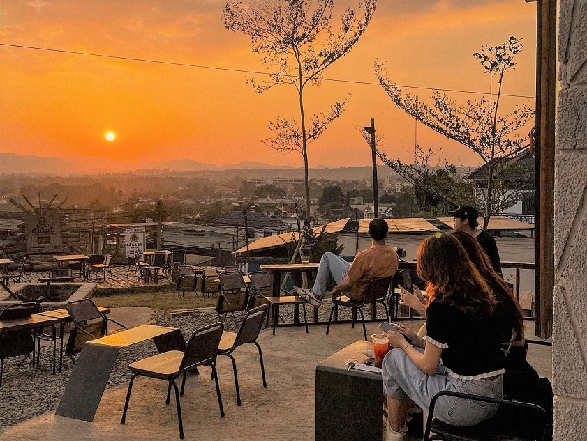Quán cafe đẹp ở Bảo Lộc Ngắm hoàng hôn lãng mạn tại Delab Coffee