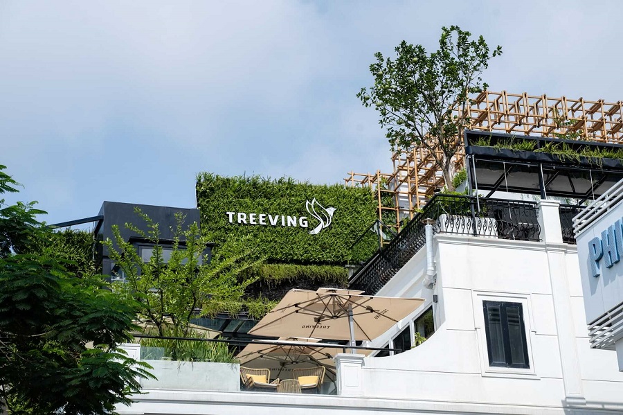 Treeving Coffee là một trong những quán cafe Long Biên được nhiều bạn trẻ yêu thích