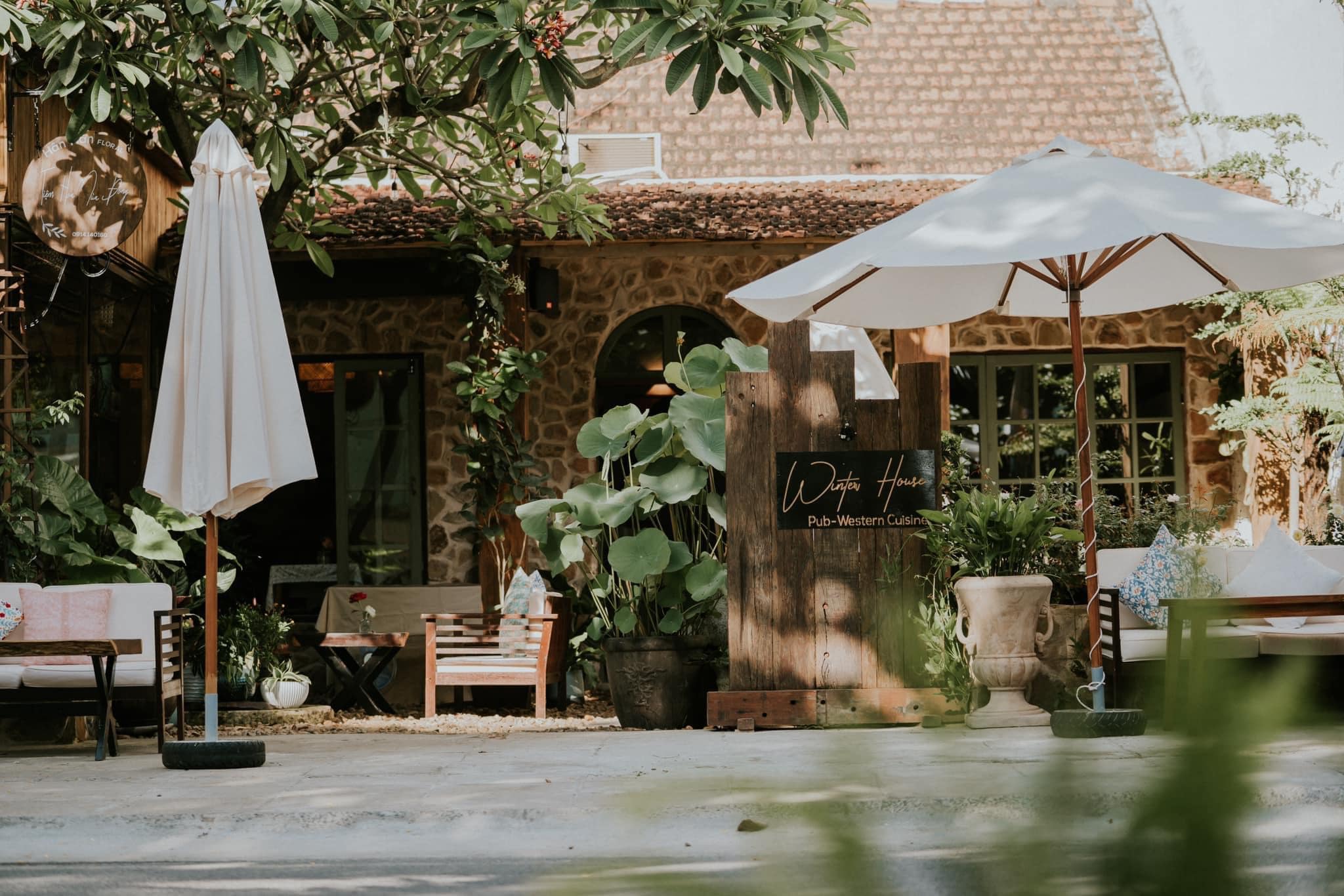 Quán gây ấn tượng với không gian thơ mộng