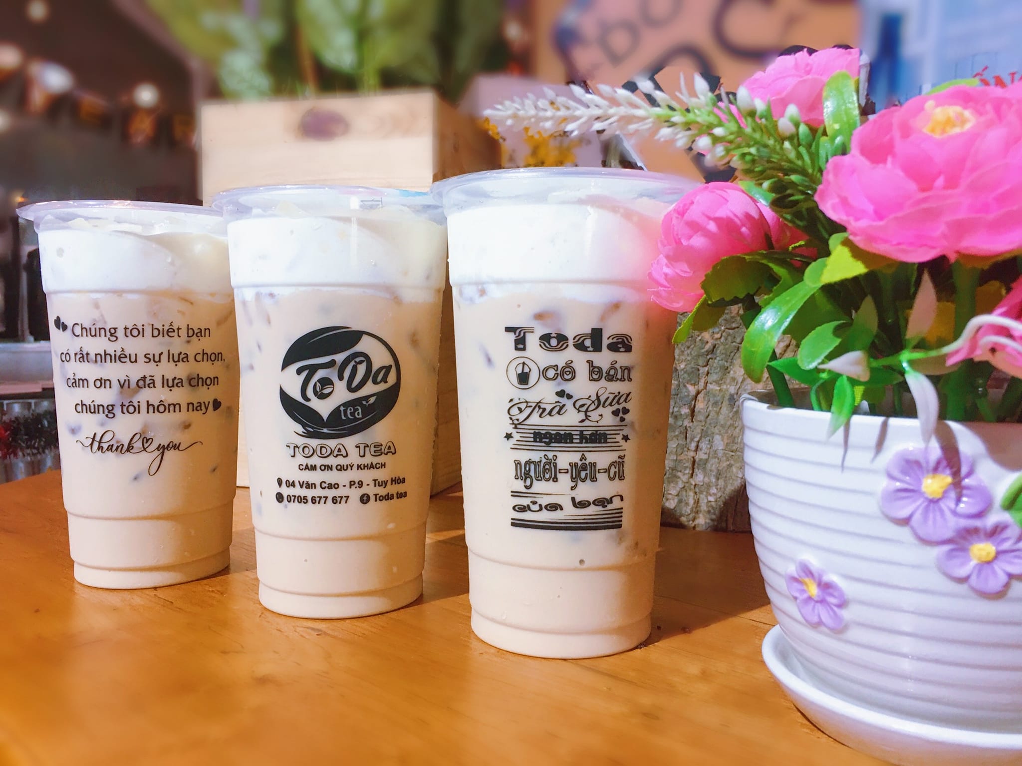 Những cốc trà sữa đủ vị được thực khách order 