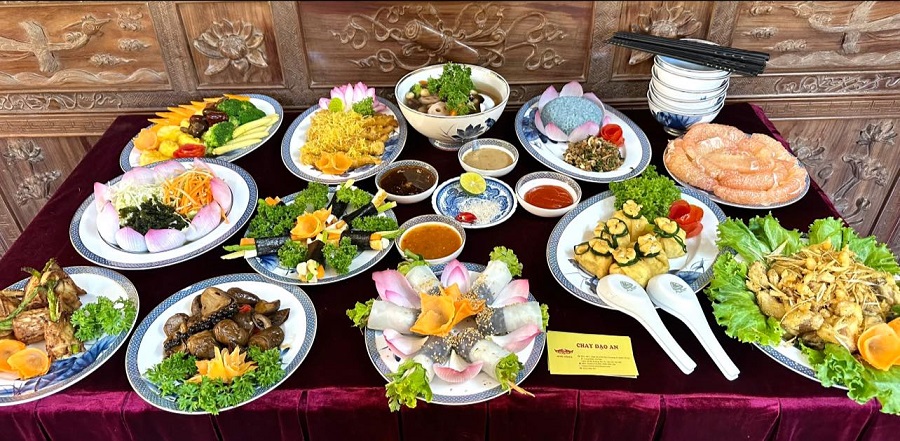 quán chay Long Biên Chay Đạo An - quán chay ở Long Biên nổi tiếng
