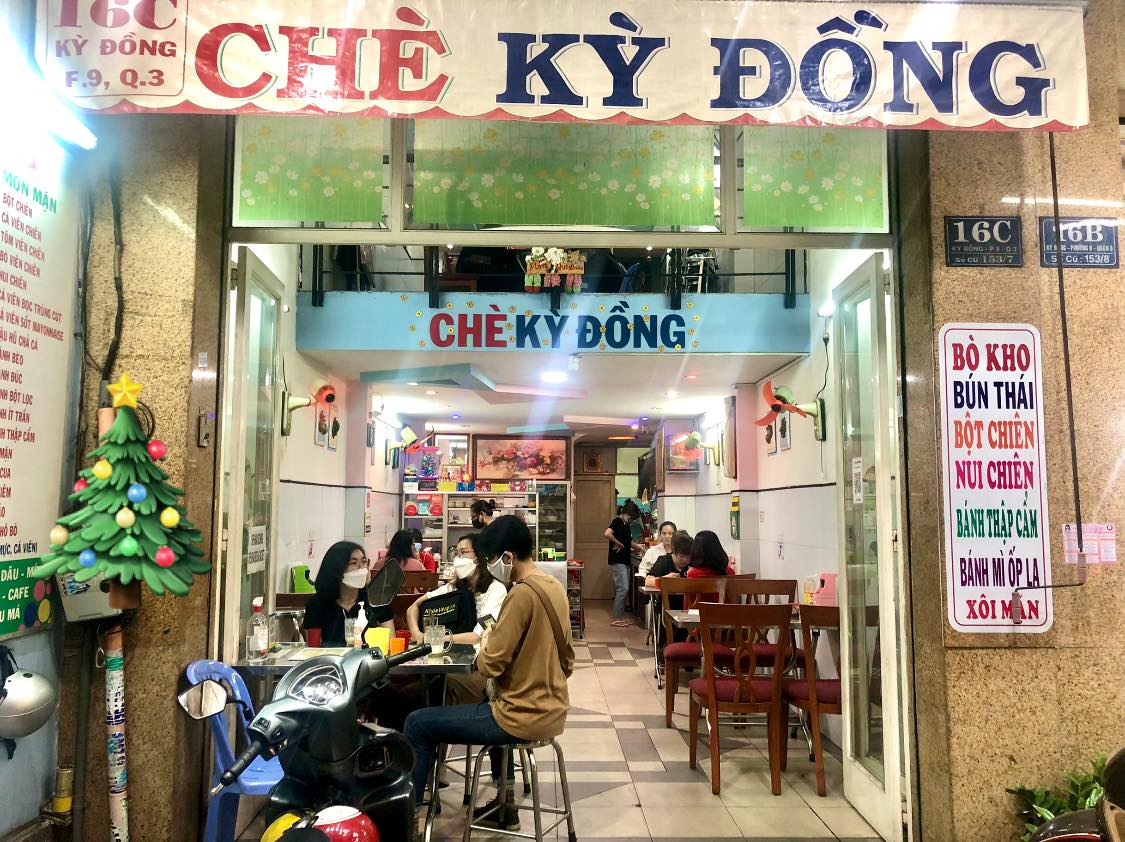 Quán chè ngon ở Sài Gòn Kỳ Đồng